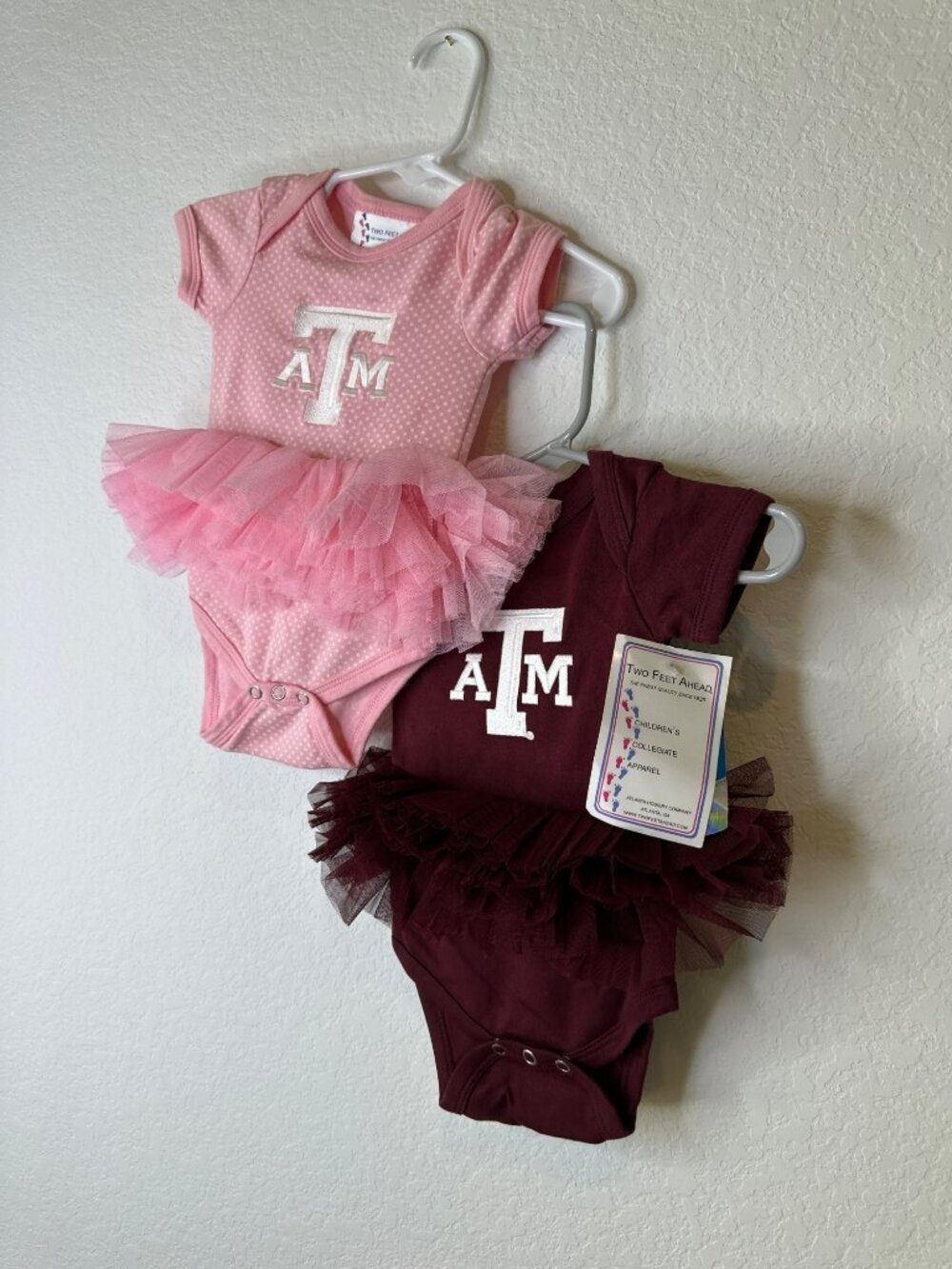 Two Feet Ahead Texas A&M Aggies Onesie Tutus